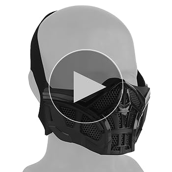 Amazon.com : Tactical Protection Scorpion Half Face Mask